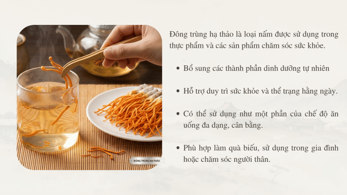 Nấm Đông Trùng Hạ Thảo Ký Chủ Tằm Loại 1 - Sấy Thăng Hoa 2 1