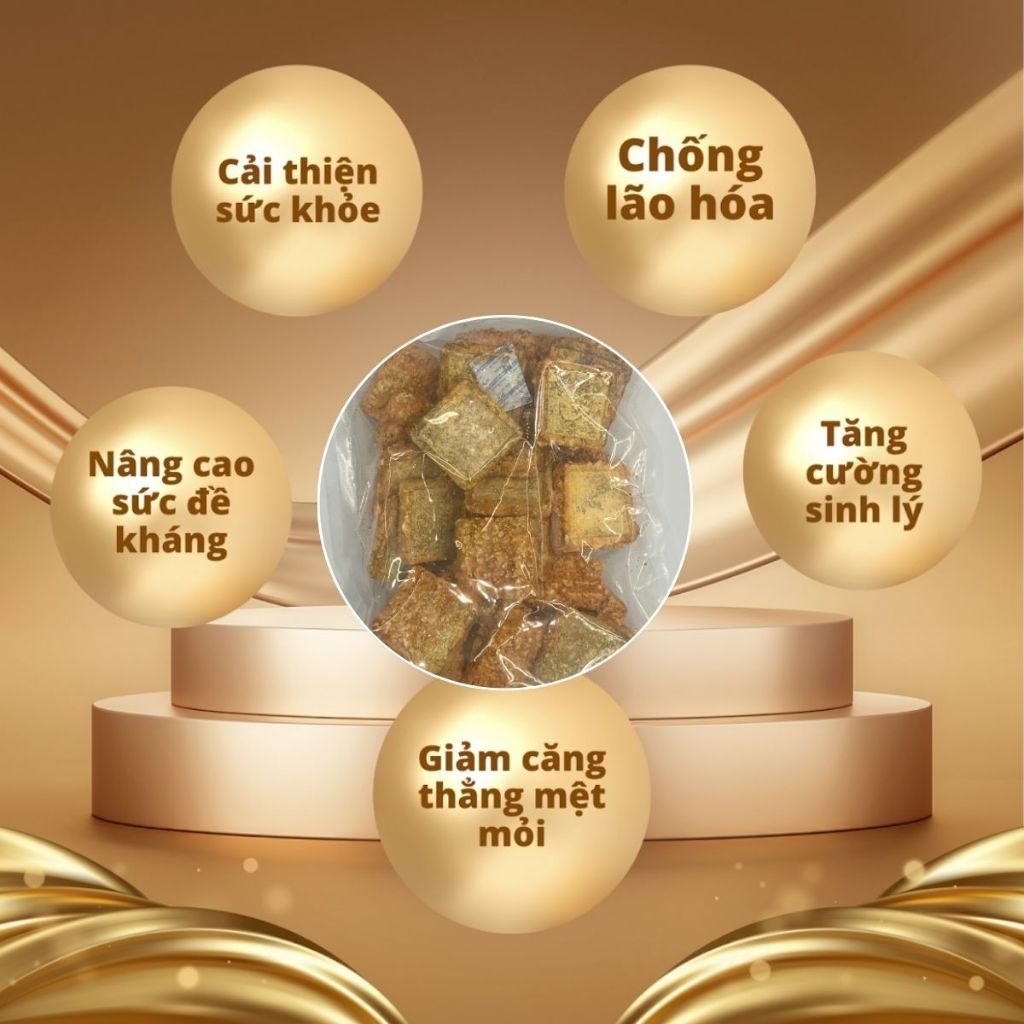 Đế Đông Trùng Hạ Thảo Ancordy, Đông Trùng Giá Thể Gạo Lứt, Được Sấy Thăng Hoa, KL 500 gram/túi